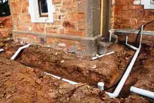 outside drainage Blackheath